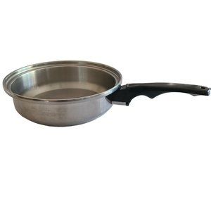 Vintage Inkor 9" 5-Ply Multi-Core Stainless Steel Skillet NO LID Made In USA
